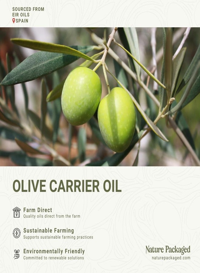 Nature Packaged Olive Oil - 100% Pure Cold Pressed Natural Olive Oil (Aceite de Oliva) for Essential Oils Dilution, Massage & Skincare - Premium Grade (16oz) - Image 3